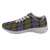 Carnegie Ancient Scottish Clan Tartan Sneakers Blue For Men & Women