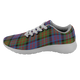 Carnegie Ancient Scottish Clan Tartan Sneakers Blue For Men & Women