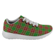 Baxter Scottish Clan Tartan Sneakers Blue For Men & Women - kittentee