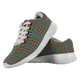 Bisset Scottish Clan Tartan Sneakers Blue For Men & Women - kittentee
