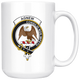 Agnew Tartan Coffee Mug - size 15oz