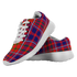 Cameron Of Lochiel Modern Scottish Clan Tartan Sneakers Blue For Men & Women