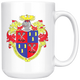 Armas de don Carlos Cerda Acevedo Coffee Mug - Size 15oz