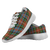 Caledonia Ancient Scottish Clan Tartan Sneakers Blue For Men & Women