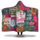 Camping Patchwork Mountain Road Hooded Blanket - kittentee