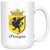 Morgan Family Crest Irish Coat of Arms Coffee Mug - Size 15oz