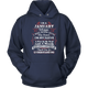 January Woman I Can't Control Funny Birthday Hoodie