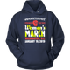 March For Women Washington D.C. Hoodie Stronger Together