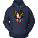 Black History Month Afro Word Art Natural Hair Hoodie - kittentee