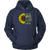 January Girls 2000 Are Sunshine Mixed Hurricane Sunflower Birthday Hoodie