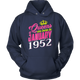 Queens Are Born in January 1952 Birthday Hoodie