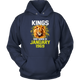 Kings are Born In January 1969 Lion Hoodie