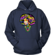 Dashiki Melanin Afro Woman Hoodie
