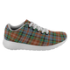 Caledonia Ancient Scottish Clan Tartan Sneakers Blue For Men & Women