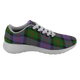 Blair Modern Scottish Clan Tartan Sneakers Blue For Men & Women