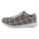 Borthwick Scottish Clan Tartan Sneakers Blue For Men & Women