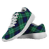 Abercrombie Scottish Clan Tartan Sneakers Blue For Men & Women