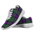 Armstrong Modern Scottish Clan Tartan Sneakers Blue For Men & Women - kittentee