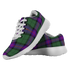 Armstrong Modern Scottish Clan Tartan Sneakers Blue For Men & Women