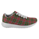 Blackford Scottish Clan Tartan Sneakers Blue For Men & Women - kittentee