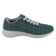 Broun Scottish Clan Tartan Sneakers Blue For Men & Women