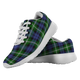 Baillie Modern Scottish Clan Tartan Sneakers Blue For Men & Women - kittentee