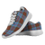 Anderson Modern Scottish Clan Tartan Sneakers Blue For Men & Women - kittentee