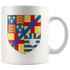 Arms Of Arthur Plantagenet,1st Viscount Lisle Coffee Mug - Size 11oz