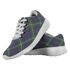 Campbell Argyll Modern Scottish Clan Tartan Sneakers Blue For Men & Women