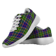 Ayrshire Scottish Clan Tartan Sneakers Blue For Men & Women - kittentee