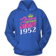 Queens Are Born in January 1952 Birthday Hoodie