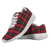 Belshes Scottish Clan Tartan Sneakers Blue For Men & Women - kittentee