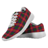 Belshes Scottish Clan Tartan Sneakers Blue For Men & Women