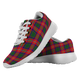 Belshes Scottish Clan Tartan Sneakers Blue For Men & Women - kittentee