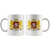 Alternate Coat Of Arms Georgia Coffee Mug - Size 11oz