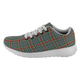 Bisset Scottish Clan Tartan Sneakers Blue For Men & Women - kittentee