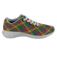 Buchanan Scottish Clan Tartan Sneakers Blue For Men & Women