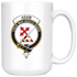 Adam Tartan Coffee Mug - size 15oz