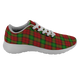 Auchinleck Scottish Clan Tartan Sneakers Blue For Men & Women - kittentee