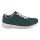 Baillie Hunting Scottish Clan Tartan Sneakers Blue For Men & Women - kittentee