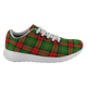 Blackstock Scottish Clan Tartan Sneakers Blue For Men & Women - kittentee