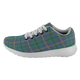 Carmichael Ancient Scottish Clan Tartan Sneakers Blue For Men & Women