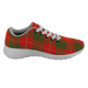 Cameron Modern Scottish Clan Tartan Sneakers Blue For Men & Women