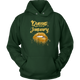 Queens Are Born In January Birthday Hoodie for Black Women