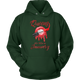 Queens Are Born In January Girl Birthday Hoodie