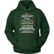 January Woman I Can't Control Funny Birthday Hoodie