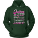 Queens Are Born On January Birthday Hoodie