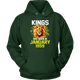 Kings Are Born In January 1959 Birthday Lion Hoodie