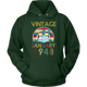 January Vintage 1948 Year Old Shark Lover Birthday Hoodie