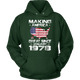 Birthday Making America Great Since January 1978 Birthday Hoodie - kittentee